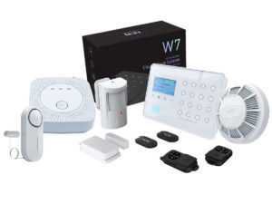Kit sistem de alarma Wireless antiefractie, 3G/4G, Wi-Fi, 2 zone,1x detector inundatii, 1x detector gaz, 1x detector fum si temperatura, Heyi KIT-HEYI-W7-DDD Kit sistem de alarma Wireless antiefractie, 3G/4G, Wi-Fi, 2 zone,1x detector inundatii, 1x detector gaz, 1x detector fum si temperatura, Heyi KIT-HEYI-W7-DDD