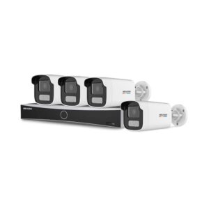 Sistem supraveghere IP exterior basic HikVision KIT-HIK-B4EXT4MP-HL30M-POE, 4 camere, 2 MP, 4 mm, lumina alba 50 m, PoE Sistem supraveghere IP exterior basic HikVision KIT-HIK-B4EXT4MP-HL30M-POE, 4 camere, 2 MP, 4 mm, lumina alba 50 m, PoE