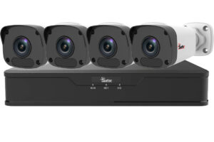 Kit supraveghere video Safer, 4 camere, 2MP Full HD, NVR 4 canale, SAF-4X2MPLED-POE Kit supraveghere video Safer, 4 camere, 2MP Full HD, NVR 4 canale, SAF-4X2MPLED-POE