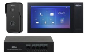 Kit videinterfon TCP/IP cu control acces, Dahua KTP02, camera WDR, audio bidirectional, IP 65, ecran 7 inch, slot micro SD, PoE, switch 5 porturi Kit videinterfon TCP/IP cu control acces, Dahua KTP02, camera WDR, audio bidirectional, IP 65, ecran 7 inch, slot micro SD, PoE, switch 5 porturi