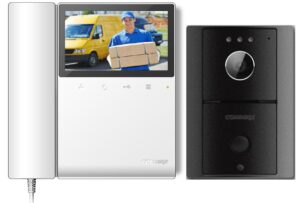 Kit videointerfon si monitor Commax ECO SET LITE, 4,3 inch, 1 familie, 4 fire Kit videointerfon si monitor Commax ECO SET LITE, 4,3 inch, 1 familie, 4 fire