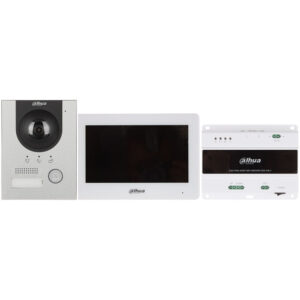 Kit videointerfon IP Dahua KTD01-S2(F), 2 MP, 1 familie, ingropat, 7 inch, control de la distanta, PoE Kit videointerfon IP Dahua KTD01-S2(F), 2 MP, 1 familie, ingropat, 7 inch, control de la distanta, PoE