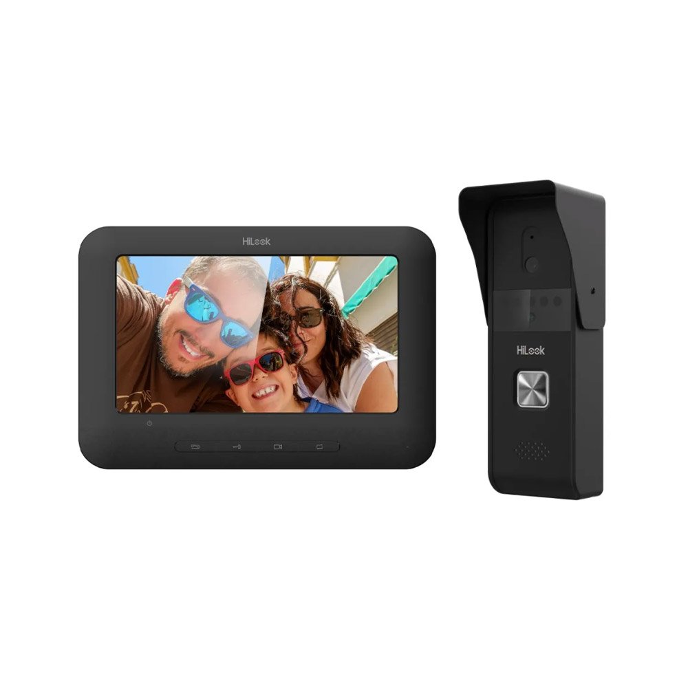Kit videointerfon pe 4 fire Hikvision HiLook VI-K13P, 1 apartament, 2 MP, LCD 7 inch, aparent Kit videointerfon pe 4 fire Hikvision HiLook VI-K13P, 1 apartament, 2 MP, LCD 7 inch, aparent