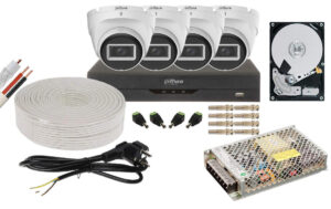 Kit supraveghere video complet cu 4 camere interior Full HD Dahua KIT4I22-2TB-TW-DH Kit supraveghere video complet cu 4 camere interior Full HD Dahua KIT4I22-2TB-TW-DH