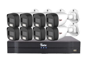 Kit supraveghere video, DVR cu 8 camere tip bullet, smart IR 20m, Safer KIT8EXT20IRSAF Kit supraveghere video, DVR cu 8 camere tip bullet, smart IR 20m, Safer KIT8EXT20IRSAF