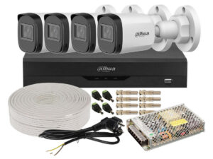 Kit 4 camere 2MP si DVR 4 canale, Dahua KIT8FHD-DAH200-3 Kit 4 camere 2MP si DVR 4 canale, Dahua KIT8FHD-DAH200-3
