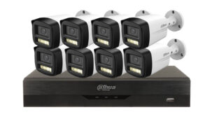 Kit de supraveghere 8 camere exterior 5MP, IR si LED alb, Microfon si DVR 8 canale, Dahua KIT8C2MPEXT-I3 Kit de supraveghere 8 camere exterior 5MP, IR si LED alb, Microfon si DVR 8 canale, Dahua KIT8C2MPEXT-I3