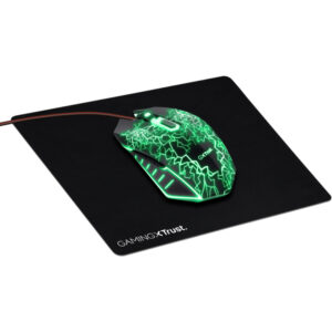 Kit gaming mouse si mousepad Trust GXT 783X, Negru Kit gaming mouse si mousepad Trust GXT 783X, Negru
