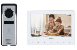 Kit videointerfon Dahua KTA02, monitor 7 inch TFT, camera 1.3MP, comunicare bidirectionala, analog, montaj aparent, IP66 Kit videointerfon Dahua KTA02, monitor 7 inch TFT, camera 1.3MP, comunicare bidirectionala, analog, montaj aparent, IP66