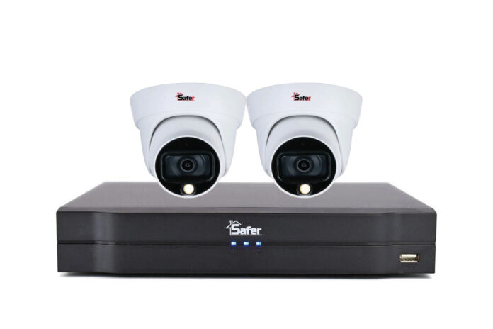 Kit de supraveghere video, 2 camere Dome, Full Color, 5MP, Led alb 20m, DVR 4 canale, Safer KITINT-2X-5MP28I20 Kit de supraveghere video, 2 camere Dome, Full Color, 5MP, Led alb 20m, DVR 4 canale, Safer KITINT-2X-5MP28I20