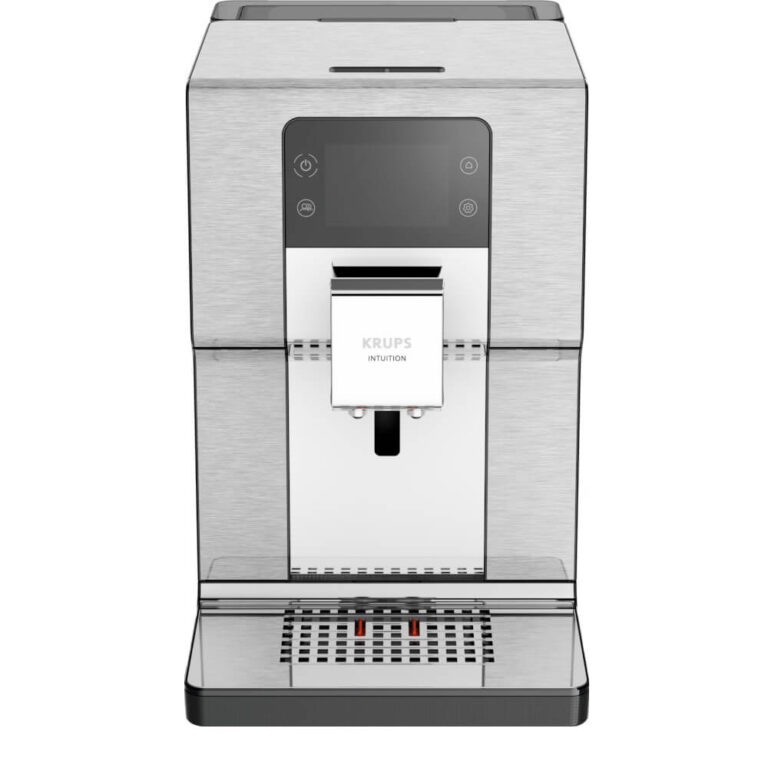 Espressor automat Krups EA877D10, 1550 W, 3 L, 15 bar, Gri/Negru