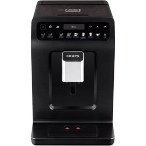 Espressor automat KRUPS Evidence EA890D10, Tehnologie Quattro Force, Functie Extra Shot, 1450 W, 15 retete, Negru Espressor automat KRUPS Evidence EA890D10, Tehnologie Quattro Force, Functie Extra Shot, 1450 W, 15 retete, Negru