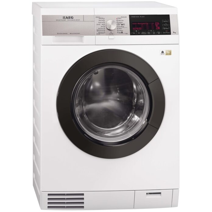 Masina de spalat rufe cu uscator AEG L99695HWD, 9 kg spalare / 6 kg uscare, 1600 RPM, Clasa A, Alb