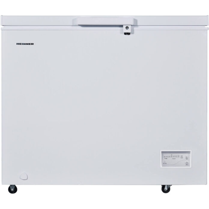 Lada frigorifica Heinner HCF-287CNHE++, 287 L, Compresor inverter, Control electronic, Congelare rapida, Clasa E Lada frigorifica Heinner HCF-287CNHE++, 287 L, Compresor inverter, Control electronic, Congelare rapida, Clasa E