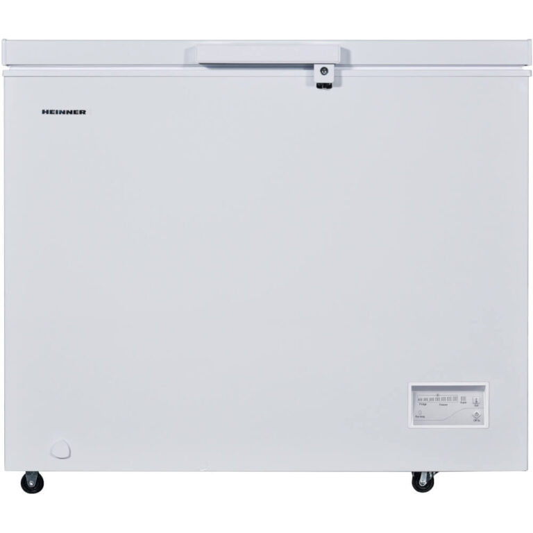Lada frigorifica Heinner HCF-287CNHE++, 287 L, Compresor inverter, Control electronic, Congelare rapida, Clasa E