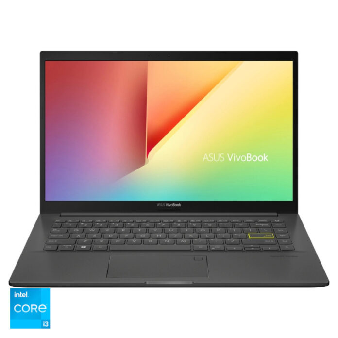 Laptop Asus Vivobook 14inch, K413EA-EK1112, Intel Core I3-1115G4, 8GB DDR4, SSD 256GB, Free DOS, Negru Laptop Asus Vivobook 14inch, K413EA-EK1112, Intel Core I3-1115G4, 8GB DDR4, SSD 256GB, Free DOS, Negru