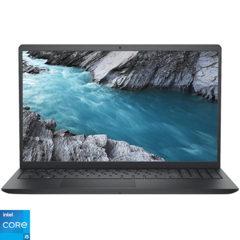 Laptop DELL Inspiron 3511, Intel Core i5-1135G7, 15.6 inch, Full HD, 8GB, 256GB SSD, 1TB HDD, GeForce MX350, Free Dos, Carbon Black