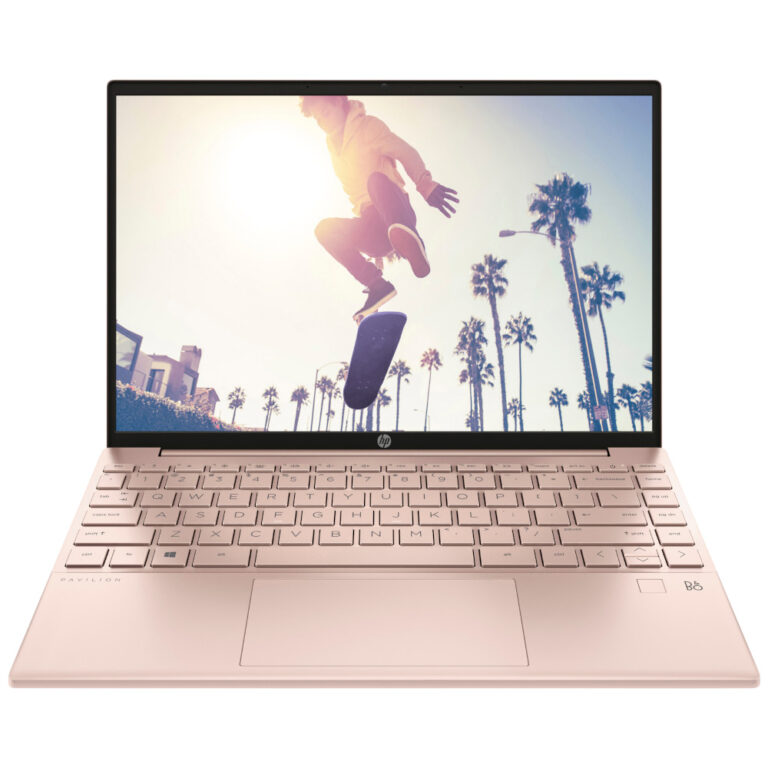 Laptop HP Pavilion 5D5J4EA, 13.3inch, IPS, AMD Ryzen 5 5600U, 16GB, 512GB, AMD Radeon Graphics, Windows 11 Home Plus, Roz