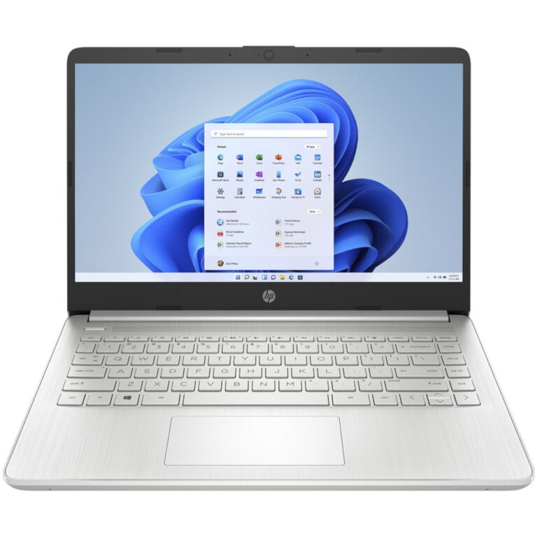 Laptop HP Andaman 21C1, 14 inch, Full HD, 4 GB RAM, 256 GB SSD, Intel Celeron N4500, Windows 11 Home, Intel UHD Graphics, Argintiu