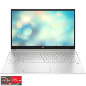 Laptop HP Pavilion 15-eh1022nq, 15.6, Full HD, AMD Ryzen 5 5500U, 16GB RAM, 512GB SSD, AMD Radeon Graphics, No OS, Argintiu Laptop HP Pavilion 15-eh1022nq, 15.6, Full HD, AMD Ryzen 5 5500U, 16GB RAM, 512GB SSD, AMD Radeon Graphics, No OS, Argintiu