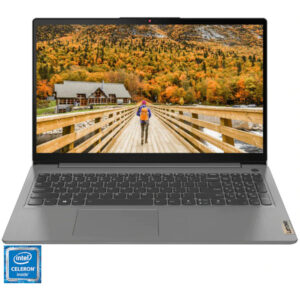 Laptop Lenovo IdeaPad 3 15ITL6, Intel Celeron 6305, 15.6 inch, Full HD, 4GB, 256GB SSD, Intel UHD Graphics, Free DOS, Arctic Grey Laptop Lenovo IdeaPad 3 15ITL6, Intel Celeron 6305, 15.6 inch, Full HD, 4GB, 256GB SSD, Intel UHD Graphics, Free DOS, Arctic Grey