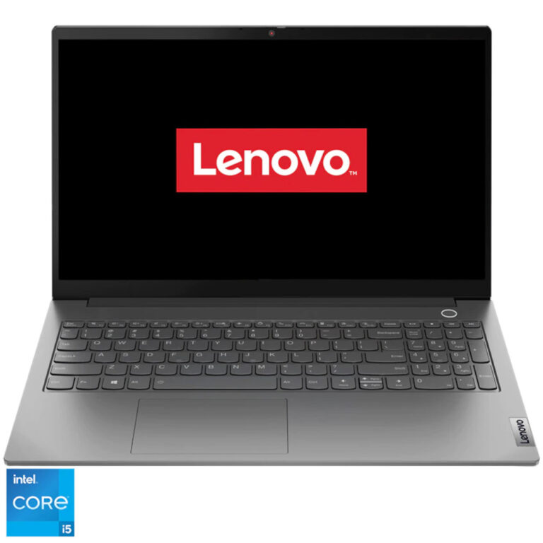 Laptop Lenovo ThinkBook 15 G2, 15.6 inch, Full HD, Intel Core i5-1135G7, 8GB, 512GB SSD, Intel Iris Xe Graphics, Free DOS, Mineral Grey