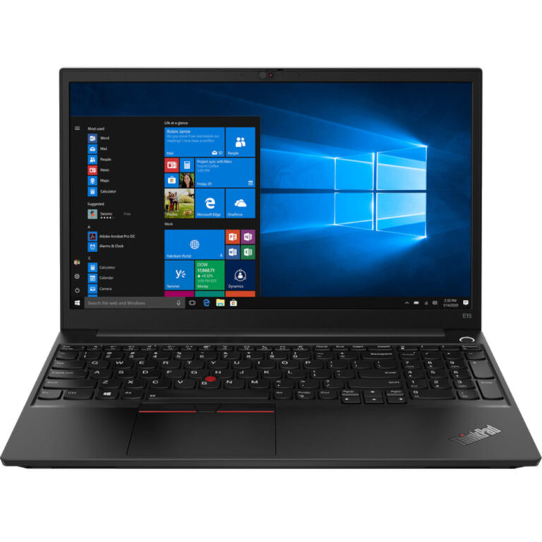 Laptop Lenovo ThinkPad E15 Gen 2, 15.6 inch, Full HD, AMD Ryzen 7 4700U, 16GB, 512GB SSD, AMD Radeon Graphics, Free Dos, Negru