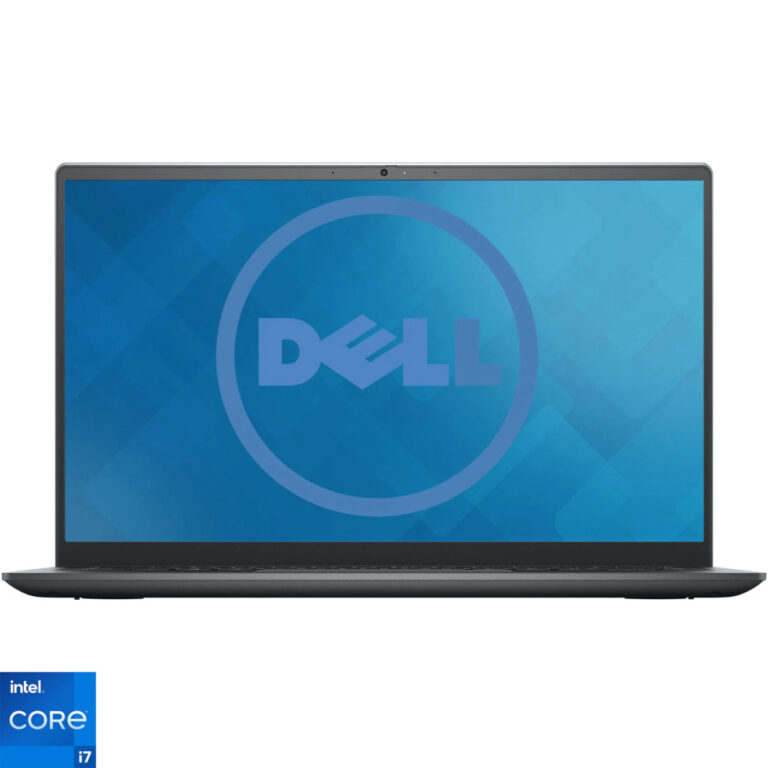 Laptop ultraportabil Dell Vostro 5410, 14 inch, Full HD, Intel Core i7-11390H, 16GB, 512GB SSD, Intel Iris Xe Graphics, Ubuntu, Titan Grey