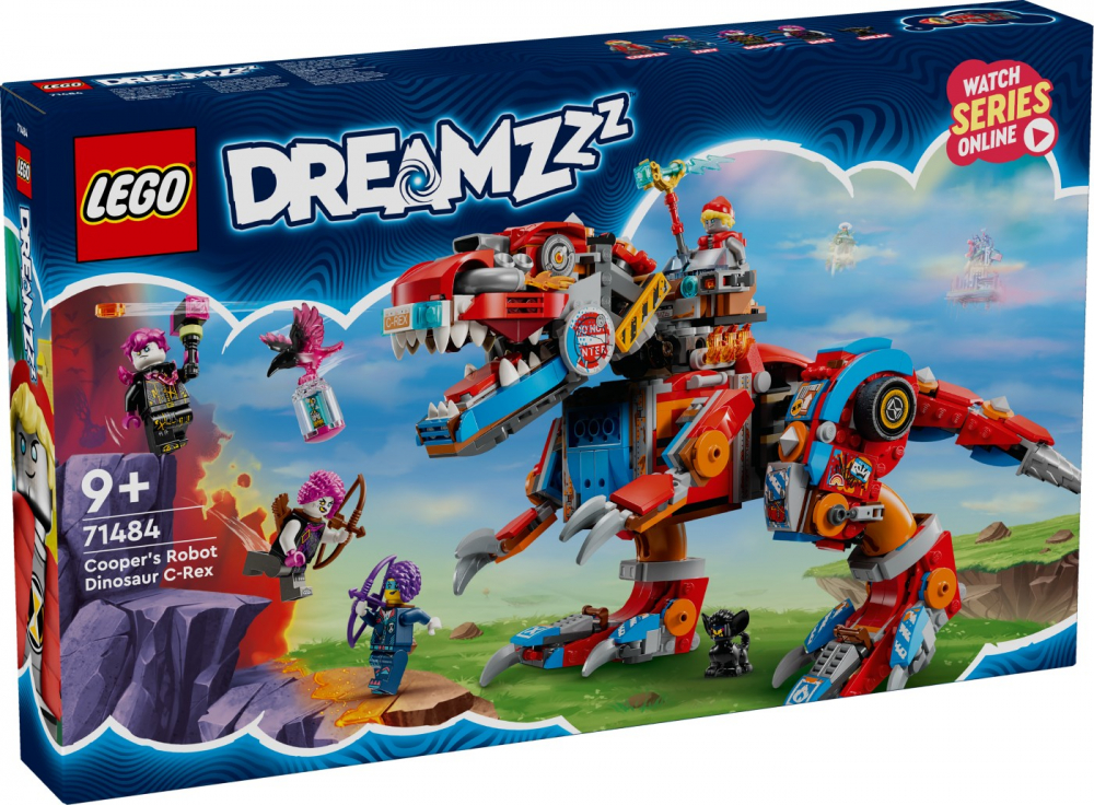 LEGO DREAMZZZ DINOZAURUL ROBOT C REX AL LUI COOPER 71484 LEGO DREAMZZZ DINOZAURUL ROBOT C REX AL LUI COOPER 71484