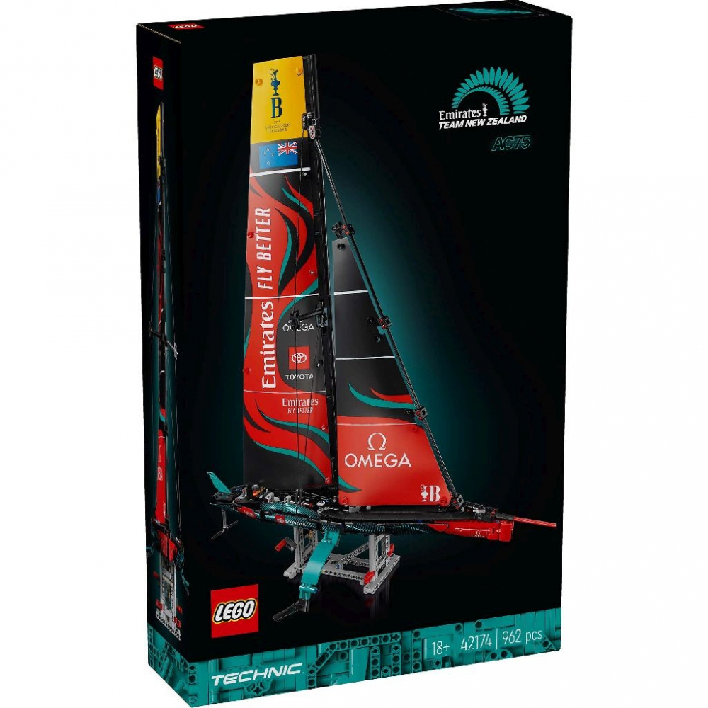 LEGO TECHNIC IAHTUL EMIRATES TEAM NEW ZEALAND AC75 42174 LEGO TECHNIC IAHTUL EMIRATES TEAM NEW ZEALAND AC75 42174