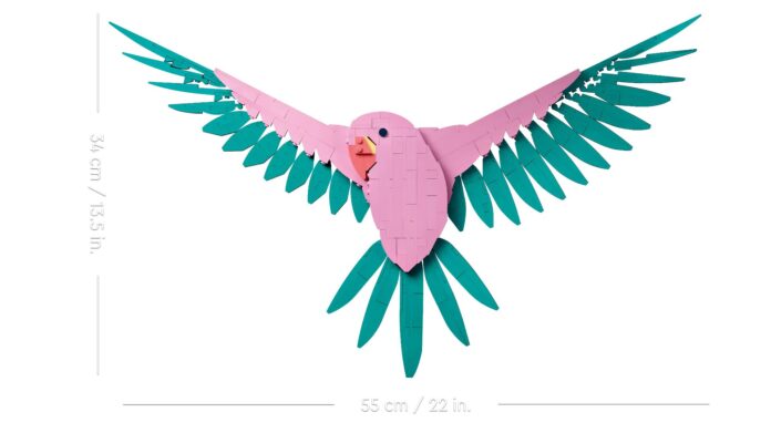 Lego Art Colectia de Fauna Papagali Ara 31211