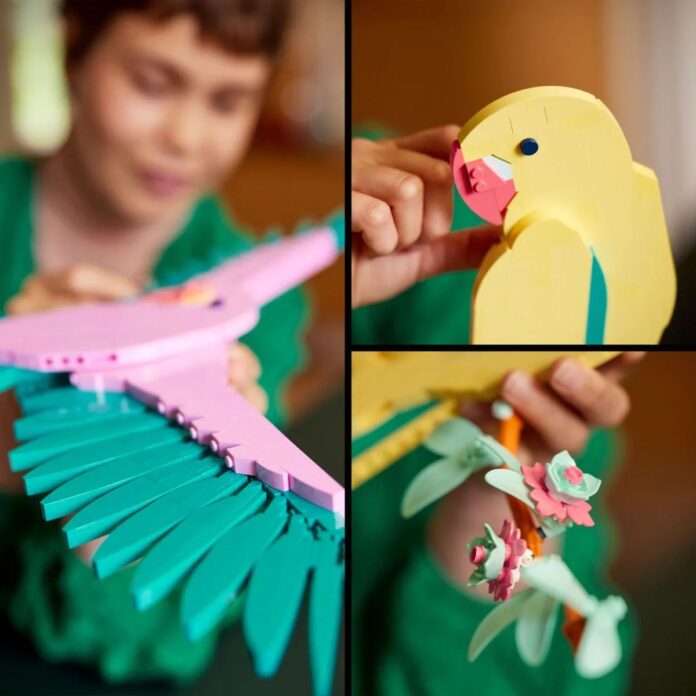 Lego Art Colectia de Fauna Papagali Ara 31211