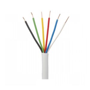 Cablu de alarma CCA LinkPower LINK-CCA-ALARM06, 6 x 0.22, rola 100 m, alb Cablu de alarma CCA LinkPower LINK-CCA-ALARM06, 6 x 0.22, rola 100 m, alb