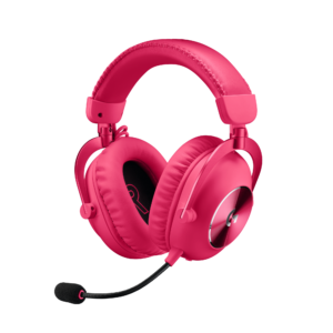 Casti Gaming Logitech Pro X 2, Lightspeed, Wireless, Magenta Casti Gaming Logitech Pro X 2, Lightspeed, Wireless, Magenta
