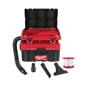 Aspirator umed uscat Milwaukee M18 FUEL PACKOUT, motor fara perii, 18V, filtru HEPA, debit aer 1416 l/min, clasa L, fara acumulator, 4933478187 Aspirator umed uscat Milwaukee M18 FUEL PACKOUT, motor fara perii, 18V, filtru HEPA, debit aer 1416 l/min, clasa L, fara acumulator, 4933478187