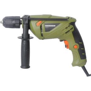 Masina de gaurit cu percutie Heinner AMGP020, 500 W, 3000 RPM, Mandrina automata 13 mm, Negru/Verde Masina de gaurit cu percutie Heinner AMGP020, 500 W, 3000 RPM, Mandrina automata 13 mm, Negru/Verde
