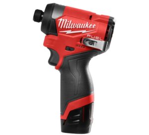 Masina de insurubat cu impact HEX M12 FUEL Milwaukee, subcompacta, lungime 127mm, 170Nm, 4933479877 Masina de insurubat cu impact HEX M12 FUEL Milwaukee, subcompacta, lungime 127mm, 170Nm, 4933479877