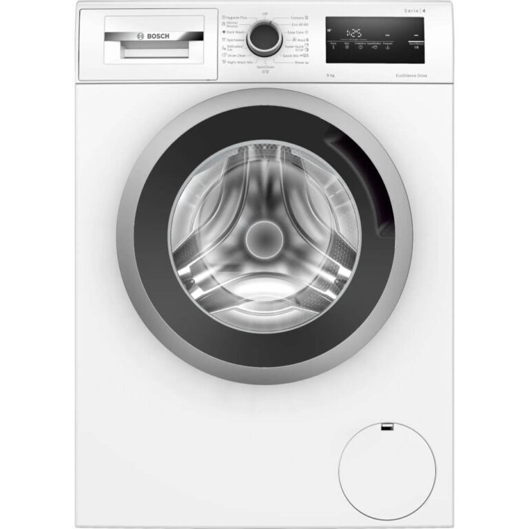 Masina de spalat rufe Bosch WAN28163BY, 1400 RPM, 8 kg, Program rufe delicate, SpeedPerfect, Super Quick 30, Alb, Clasa C
