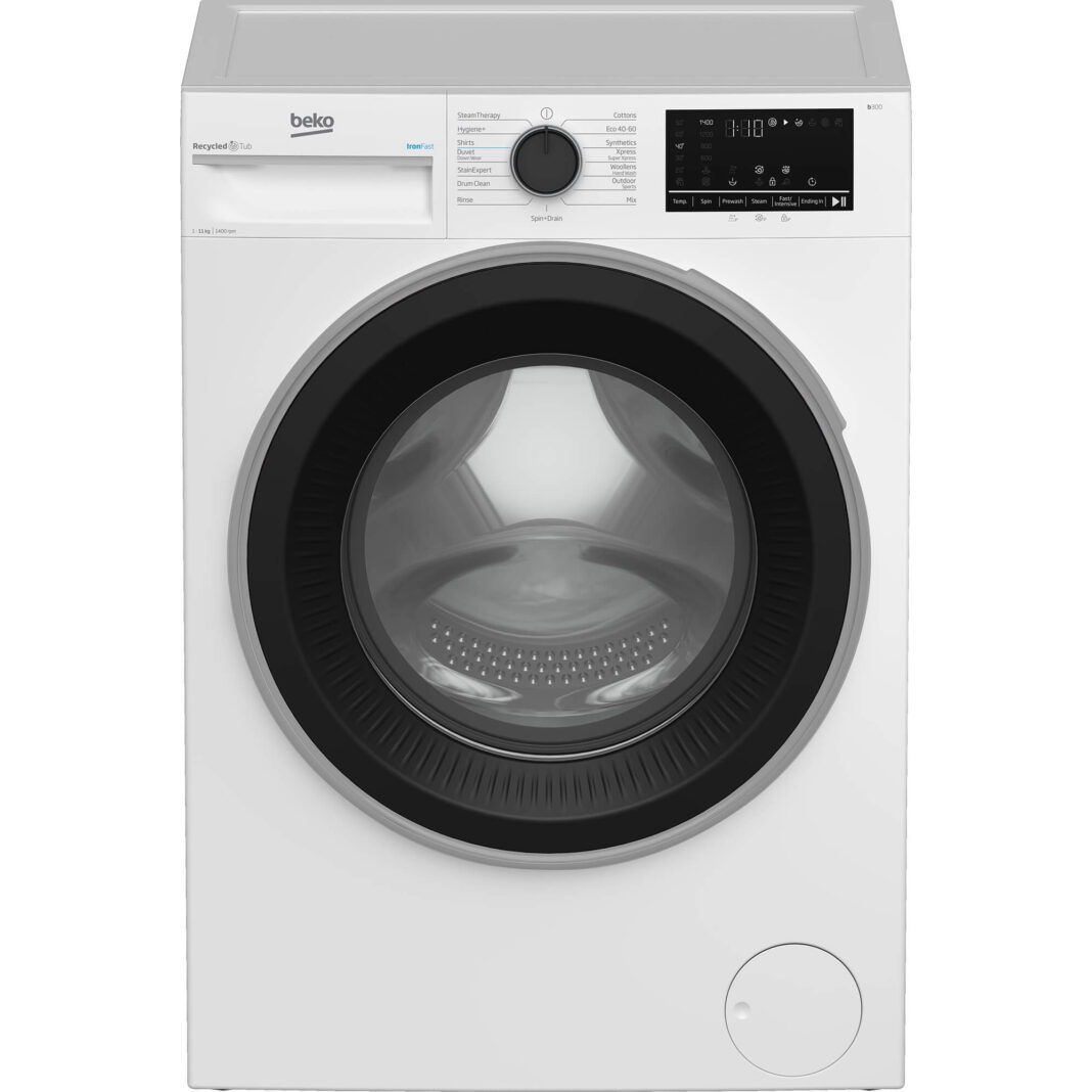 Masina de spalat rufe Beko B3WFT51140W, 1400 RPM, 11 Kg, Alb, Clasa A Masina de spalat rufe Beko B3WFT51140W, 1400 RPM, 11 Kg, Alb, Clasa A