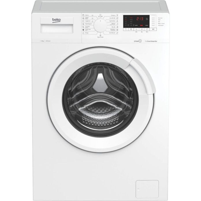 Masina de spalat rufe Beko WUE8726XST, 8 kg, 1400 RPM, ProSmart Inverter, AntiCrease, Clasa A, Alb Masina de spalat rufe Beko WUE8726XST, 8 kg, 1400 RPM, ProSmart Inverter, AntiCrease, Clasa A, Alb