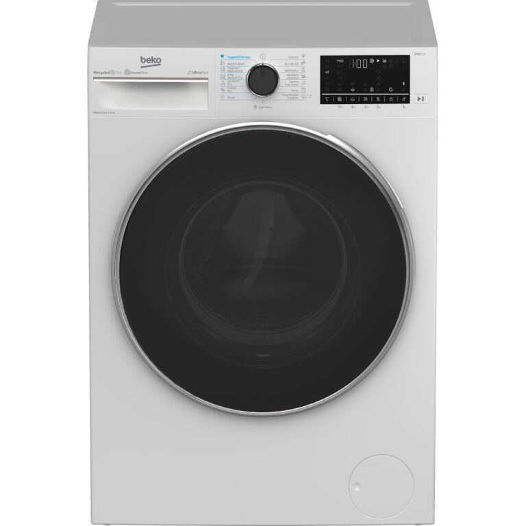 Masina de spalat rufe cu uscator Beko B5DF T 59447, 1400 RPM, 9 kg spalare, 6 kg uscare, Hygiene Therapy, Clasa D