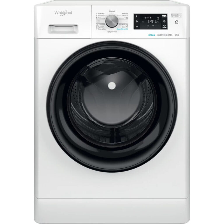 Masina de spalat rufe Whirlpool FFB 9469 BV EE, 1400 RPM, 9 Kg, Motor Inverter, Pornire intarziata, Clasa A, Alb