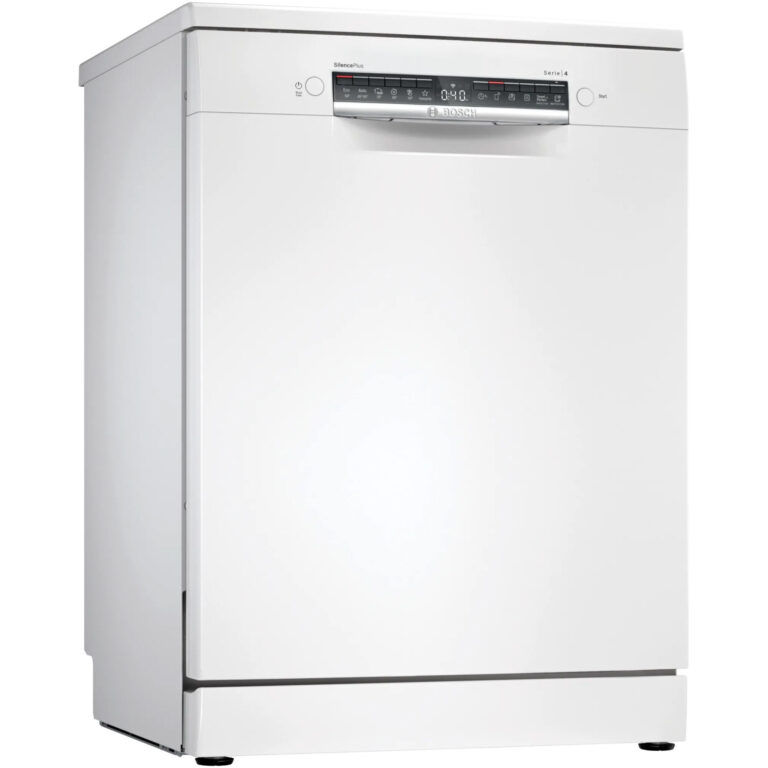 Masina de spalat vase Bosch SMS4EMW06E, 14 seturi, 6 programe, Silence Plus, AquaStop, Clasa B