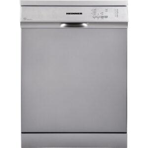 Masina de spalat vase Heinner HDW-FS6062DSE++, 12 seturi, Rapid 30, Eco, Aquastop, Cos ajustabil, 12 l, 85 cm, Argintiu Masina de spalat vase Heinner HDW-FS6062DSE++, 12 seturi, Rapid 30, Eco, Aquastop, Cos ajustabil, 12 l, 85 cm, Argintiu
