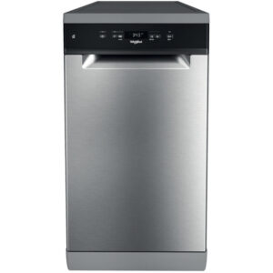 Masina de spalat vase slim Whirlpool WSFC3M17X, 10 seturi, 6 programe, Clasa F Masina de spalat vase slim Whirlpool WSFC3M17X, 10 seturi, 6 programe, Clasa F