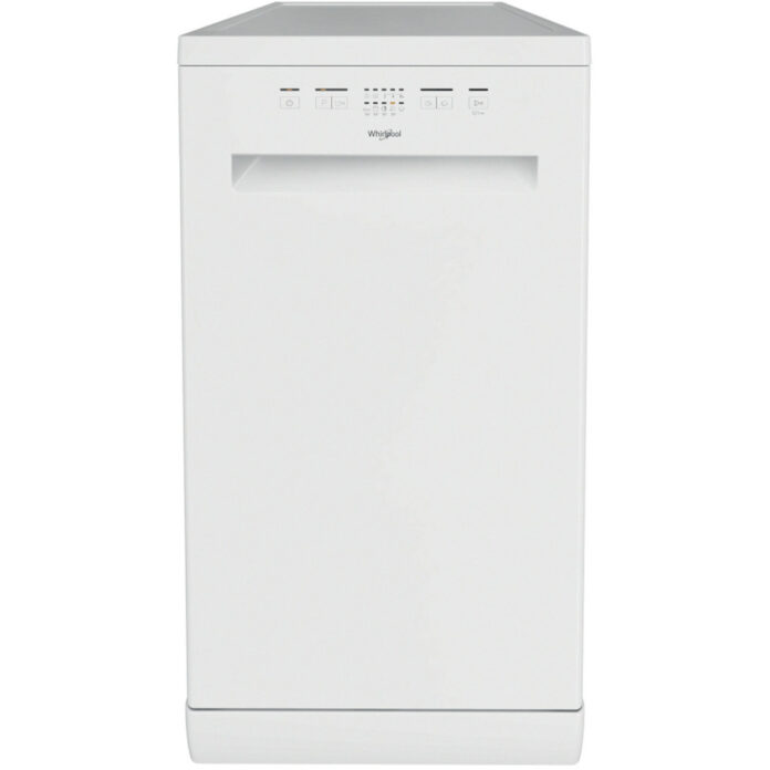Masina de spalat vase slim Whirlpool WSFE 2B19, 10 seturi, 5 programe, Clasa F, (clasificare energetica veche Clasa A+)