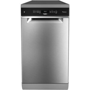 Masina de spalat vase slim Whirlpool WSFO3O23PFX, 10 seturi, 7 programe, Clasa E Masina de spalat vase slim Whirlpool WSFO3O23PFX, 10 seturi, 7 programe, Clasa E