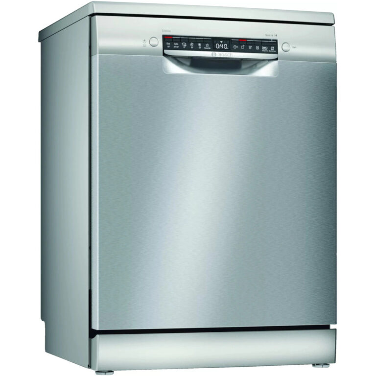 Masina de spalat vase Bosch SMS4HVI31E, VarioDrawer, ExtraDry, AquaStop, 60 cm, Clasa E, Inox