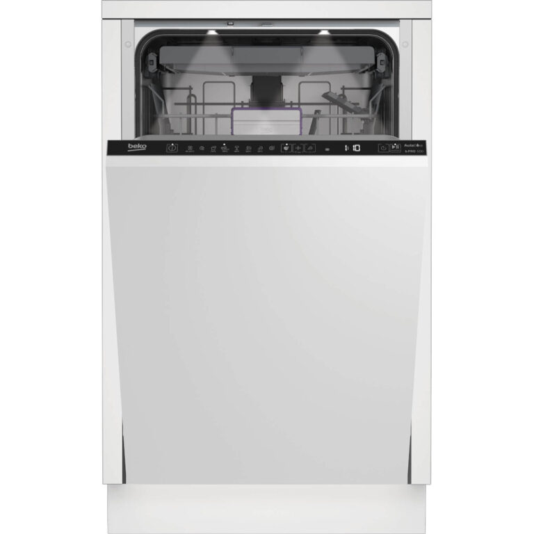 Masina de spalat vase incorporabila Beko BDIS38040A, 10 seturi, 8 programe,  Hygiene Intense, Motor ProSmart Inverter, Clasa C, Alb