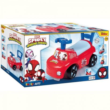 Masinuta Smoby Spidey rosu Masinuta Smoby Spidey rosu